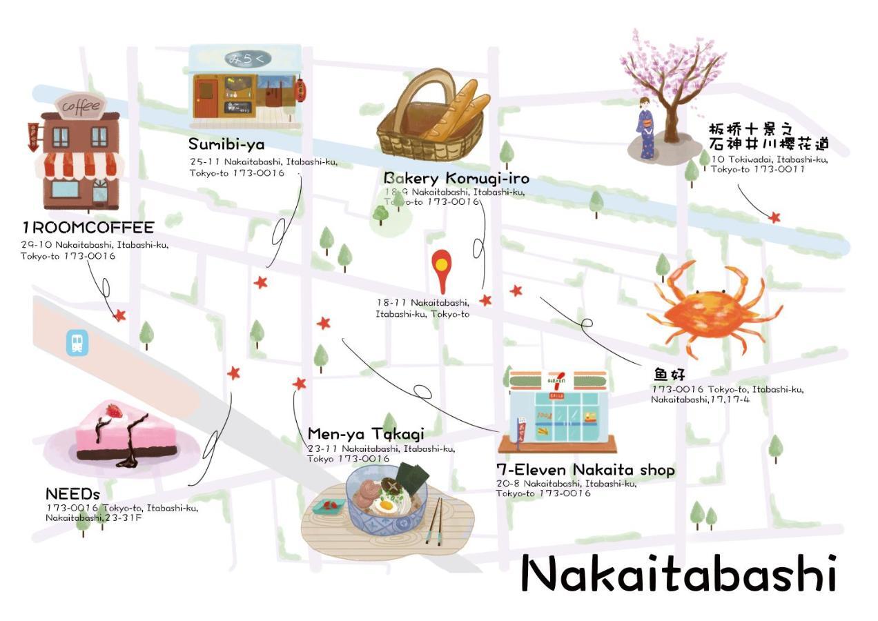 Nestay House Tokyo Itabashi 02 Dış mekan fotoğraf